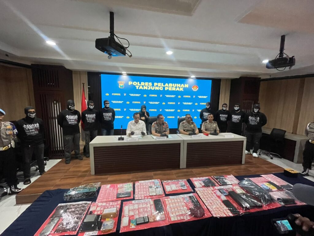 Operasi Tumpas Narkoba Semeru 2026, Polres Tanjung Perak Ungkap 23 Kasus dan Sita 1,01 Kg Sabu