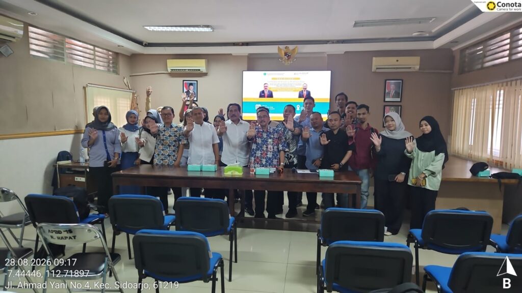 Bachruni Aryawan Ingatkan ASN P2CKTR Sidoarjo Tolak Gratifikasi dan Tertib Administrasi