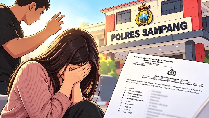 Dugaan Kekerasan di Balik Kehamilan, Istri Siri Sampang Resmi Lapor Polisi