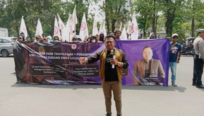 10 Tahun Emas Ilegal? APMP Desak Polda Jatim Bongkar!
