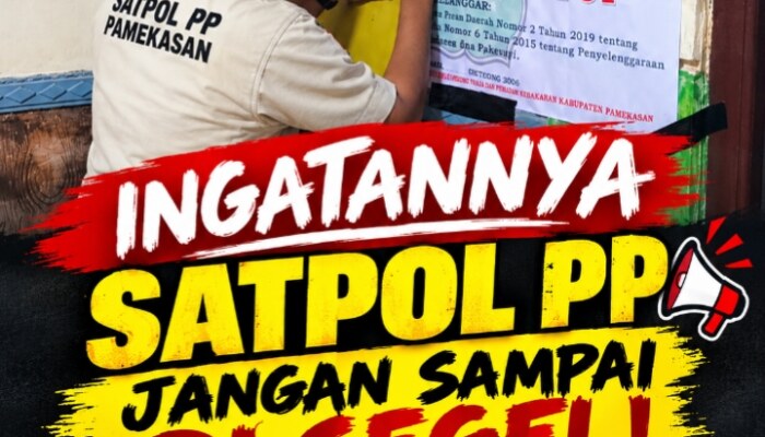 JANGAN SAMPAI SEGELNYA AWET, TAPI INGATAN PETUGAS CEPAT PIKUN!
